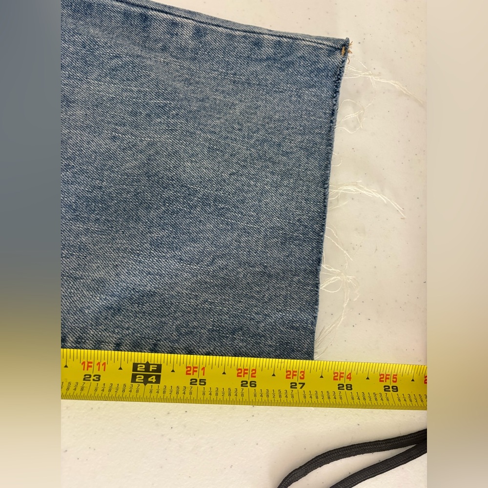 Old Navy US Women's Plus Sz 16 Higher High-Rise‎ Raw Hem Cropped Jeans NEW - Picture 7 of 12